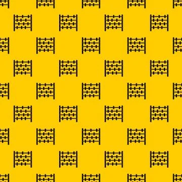 Children abacus pattern Illustrazione stock