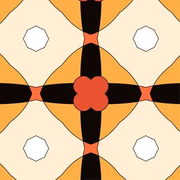 Children abstract ethnic pattern with bright Illustrazione stock