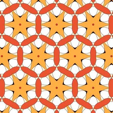 Children abstract ethnic pattern with bright Illustrazione stock