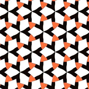 Children abstract ethnic pattern with bright Stock Illustration
