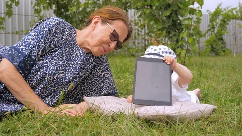 Children and technologies Stock Footage 99342430