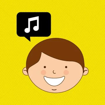 Children and technology design Stock Illustration