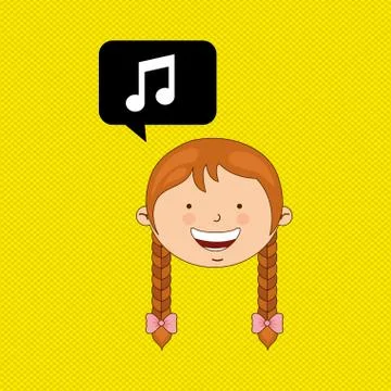 Children and technology design 库存插图
