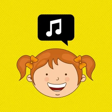 Children and technology design Stock Illustration