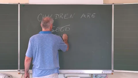 Children are bad Stock Footage 111963978