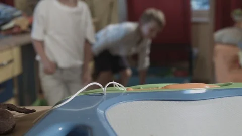 Children are playing Video stock 93782926