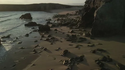 Children on the Beach Stock Footage 166999692