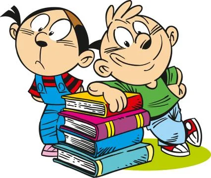 Children books Stock Illustration