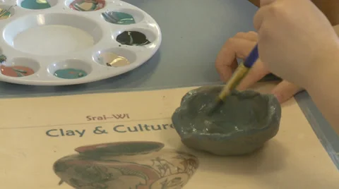 Children Craft Stock Footage 32399496