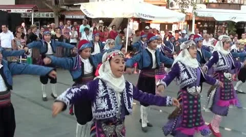 Children dance company Stock Footage 10723637