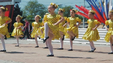 Children dance. Stock Footage 89974958