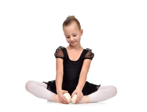 Children dancer in tutu Stock Photos