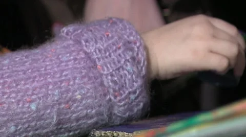 Children draw Stock Footage 1182801