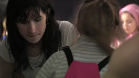 Children draw Stock Footage 1182838