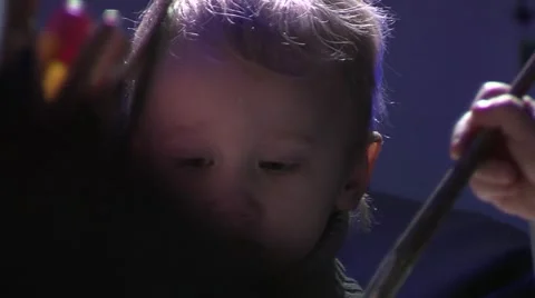 Children draw Stock Footage 1183029