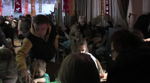 Children draw Stock Footage 1183065