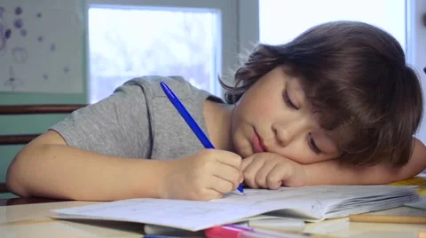 Children draw in home Stock-Footage 59764264