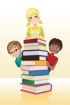 Children education Stock Illustration