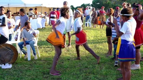 Xhosa men singing, Stock Video