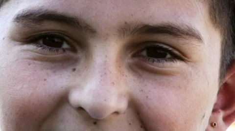 Children eyes Stock Footage 32167305