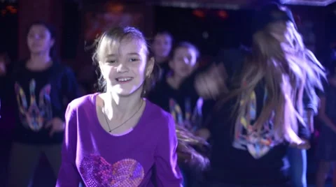 Children Friends Dance Together While At A House Party Together Stock Footage 58479829