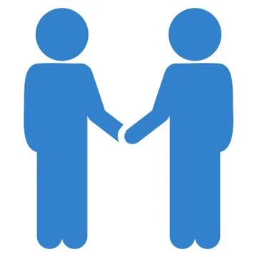Children Handshake Icon 스톡 일러스트
