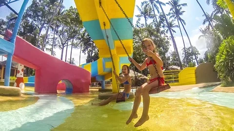 Children having fun Video stock 73783191