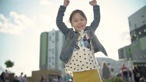Children having fun Stock Footage 234396746