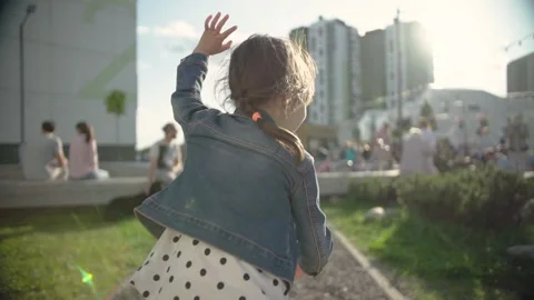 Children having fun Stock Footage 234396781