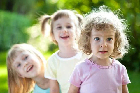 Children having fun Stock Photos