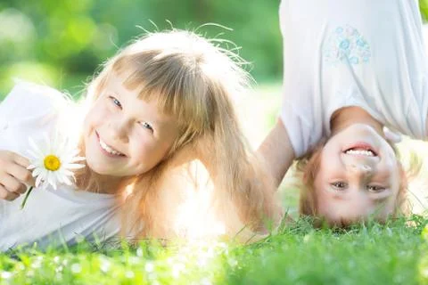 Children having fun Stock Photos