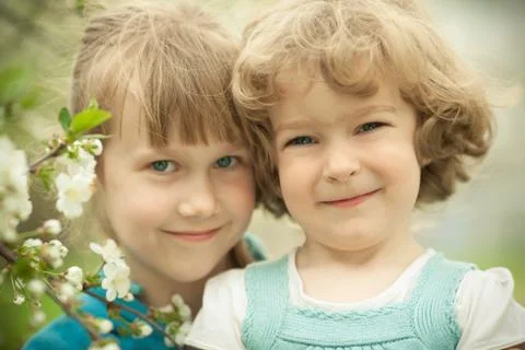 Children having fun 스톡 사진