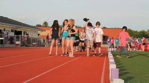 Children helping to find a cure Video stock 5299189