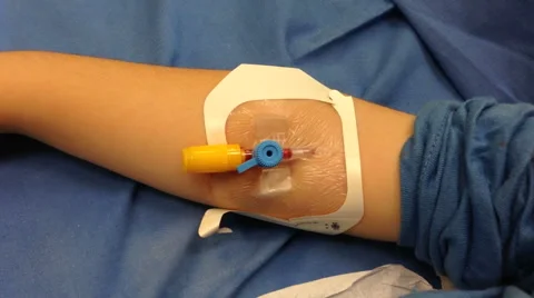 Children in the hospital Stock Footage 44454871