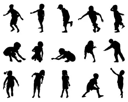 Children Stock Illustration