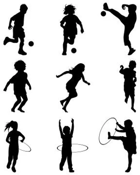 Children Illustrazione stock