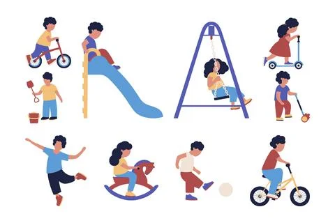 Children Stock Illustration