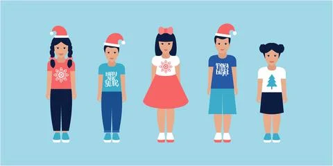 Children Stock Illustration