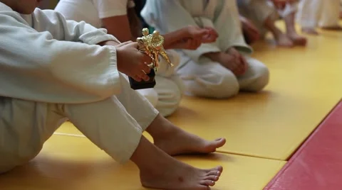 Children Martial arts Vídeo Stock 63828693