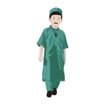 CHILDREN MASCOT Stock Illustration