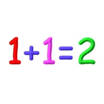 Children Mathematics Stock Illustration