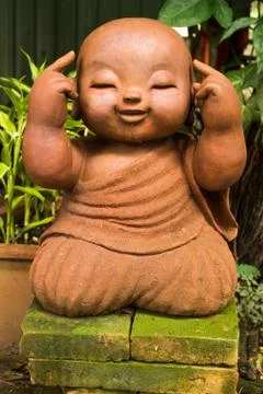 Children monk Stock Photos