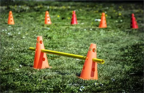 Children obstacle course Stock Photos