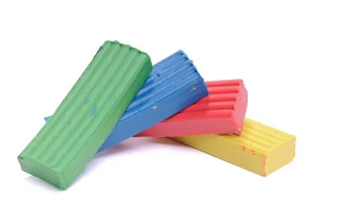 Children plasticine Stock Photos