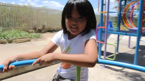 Children to Play ground Stock Footage 25332208