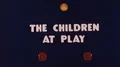 CHILDREN AT PLAY Kids Playing Vintage Home Movie Film Title Graphic Leader Movie HD Footage