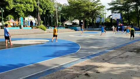 Children play soccer Stock Footage 238659209