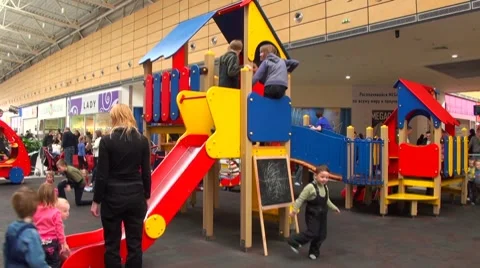 Children on the playground Video stock 7764871