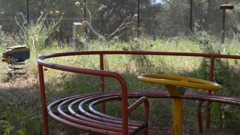 Children playground Stock Footage 121089434