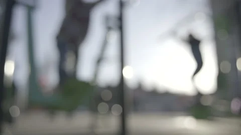 Children on the playground Stock-Footage 141513204